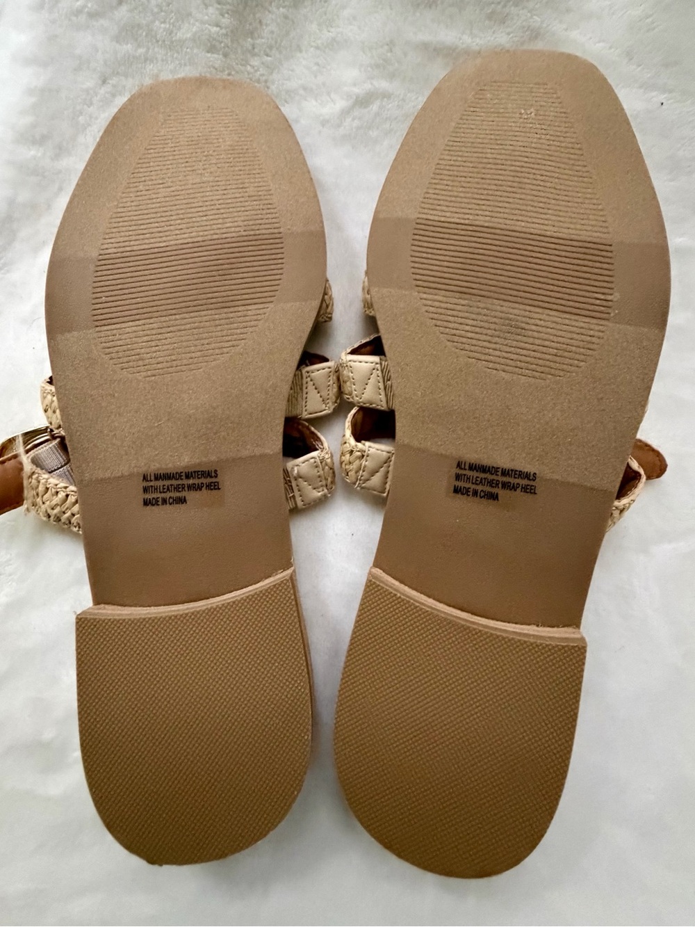 DV by Dolce Vita Fyona Fisherman Women's Tan Strappy Mules/Sandals Size 8.5 - Picture 12 of 14